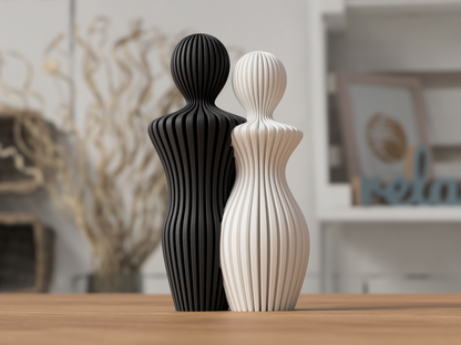 Couple Sculpture – Modern Symbol of Love & Connection